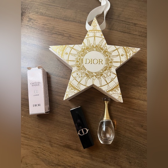 Dior Gold and Black3 piece Star Gift Set